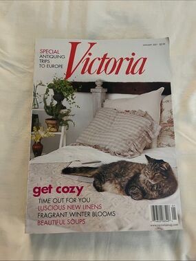 Victoria Magazine’s- Lot of 5 - 2001